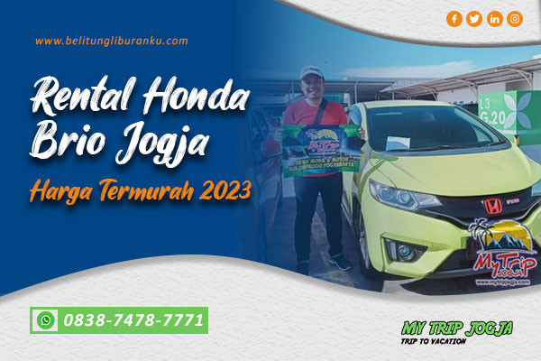 Rental Honda Brio Jogja – Termurah 2023